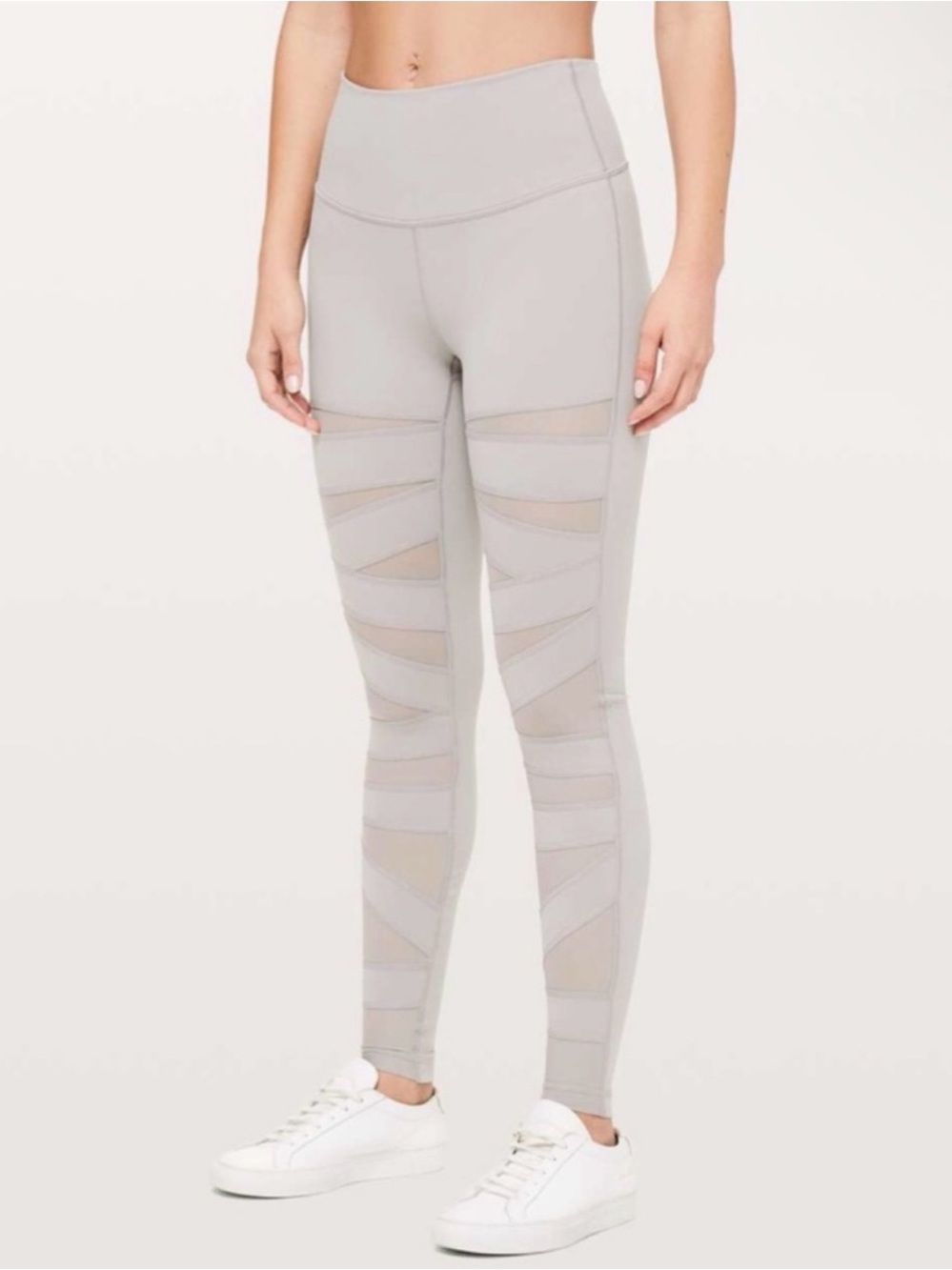 Lululemon Athletica Wunder Under Pant (high rise) In Dark Chrome- Size 6
